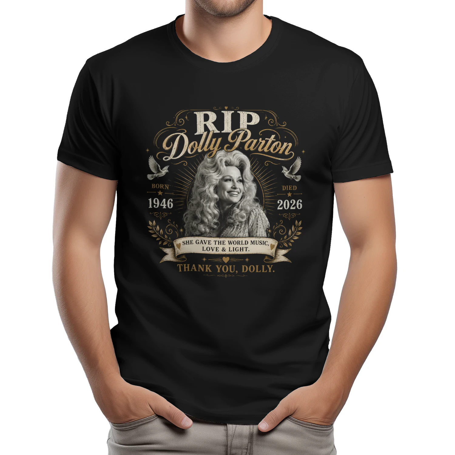 RIP Dolly Parton 1946-2026 Shirt
