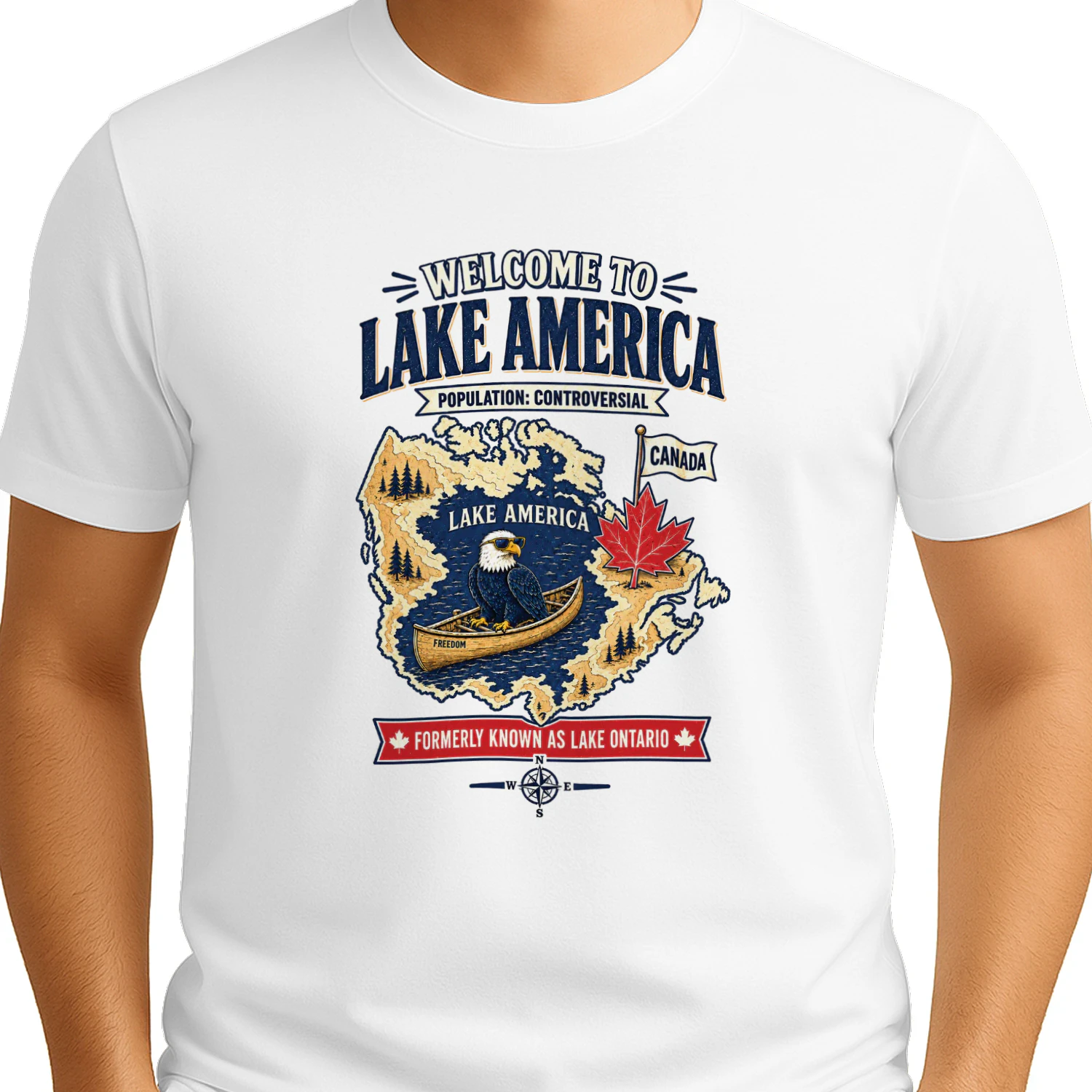 Welcome To Lake America Formerly Lake Ontario Since 2026 Shirt
