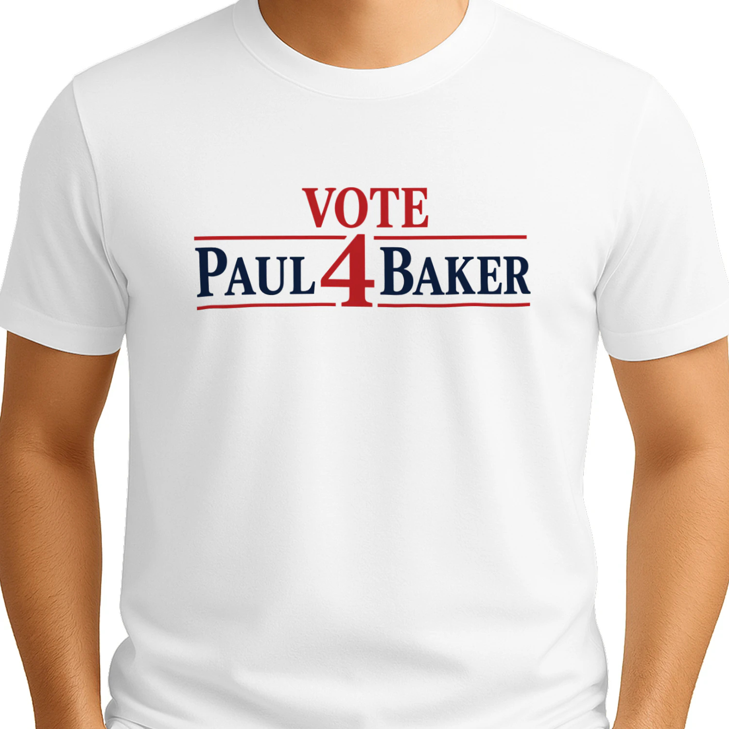 Vote Paul 4 Baker Shirt