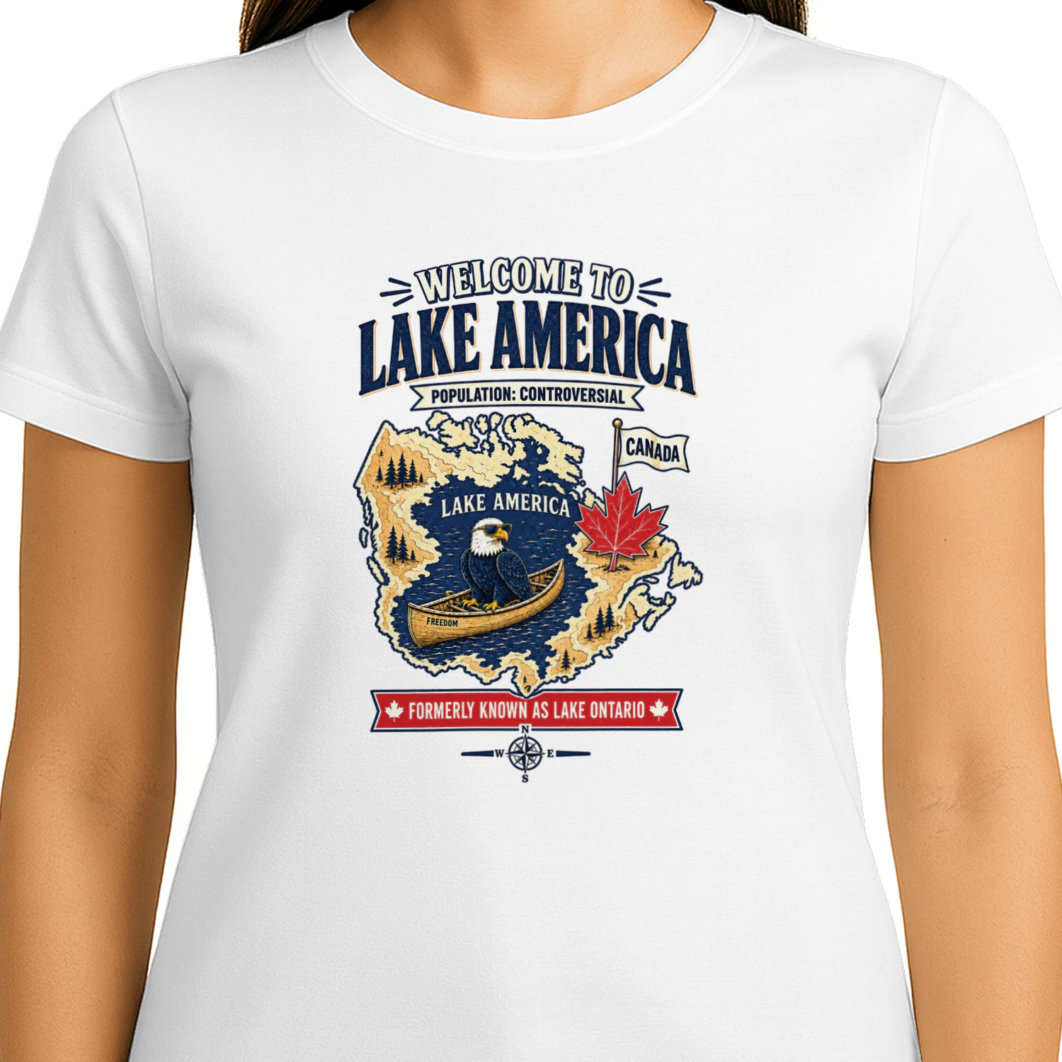 Welcome To Lake America Formerly Lake Ontario Since 2026 Shirt