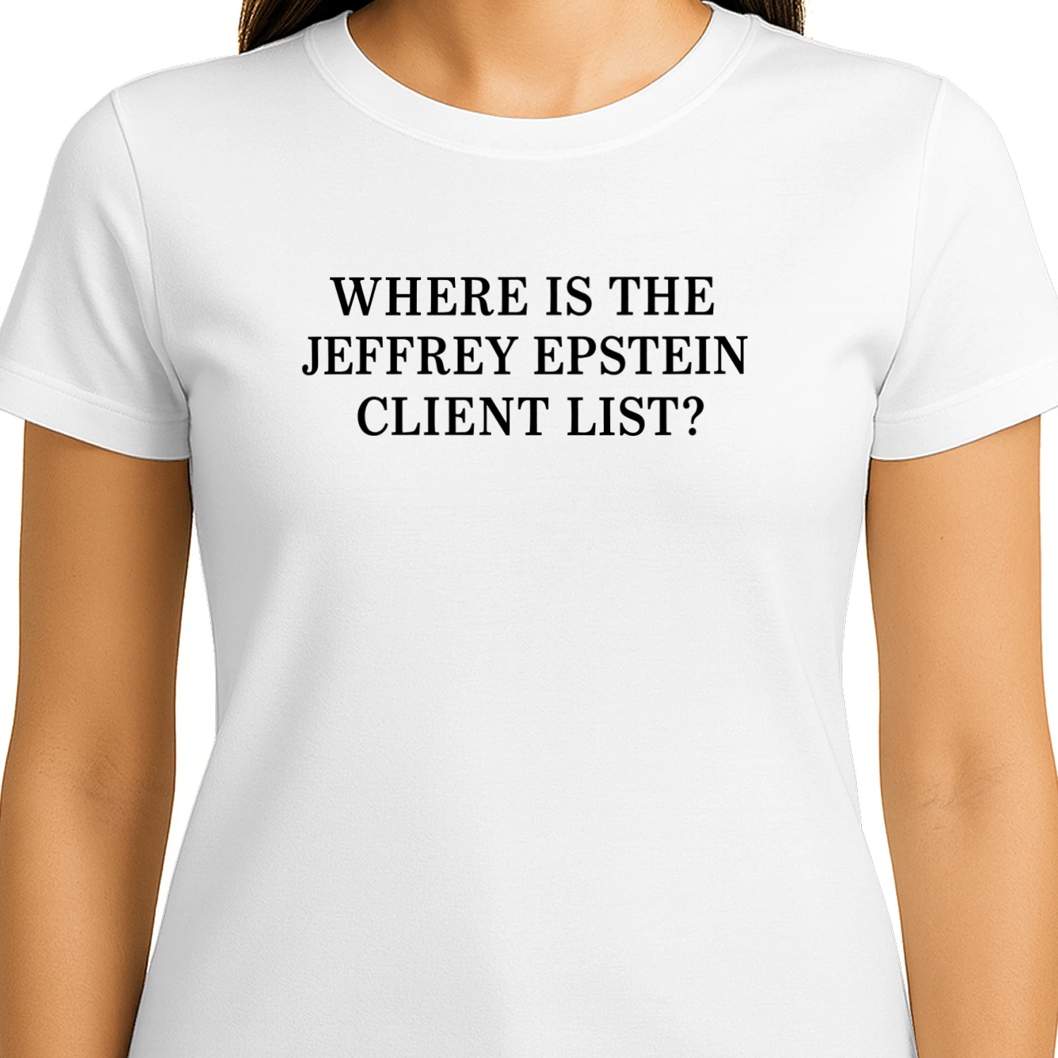 Where Is Jeffrey Epstein’s Client List Shirt