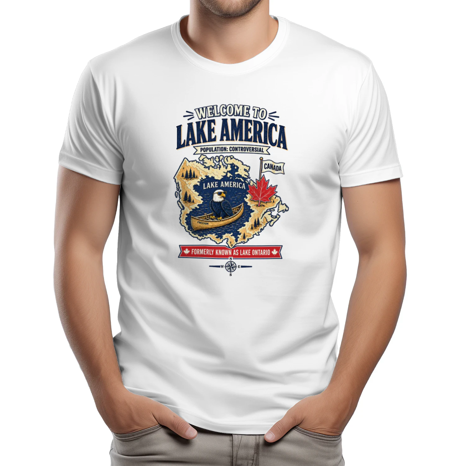 Welcome To Lake America Formerly Lake Ontario Since 2026 Shirt