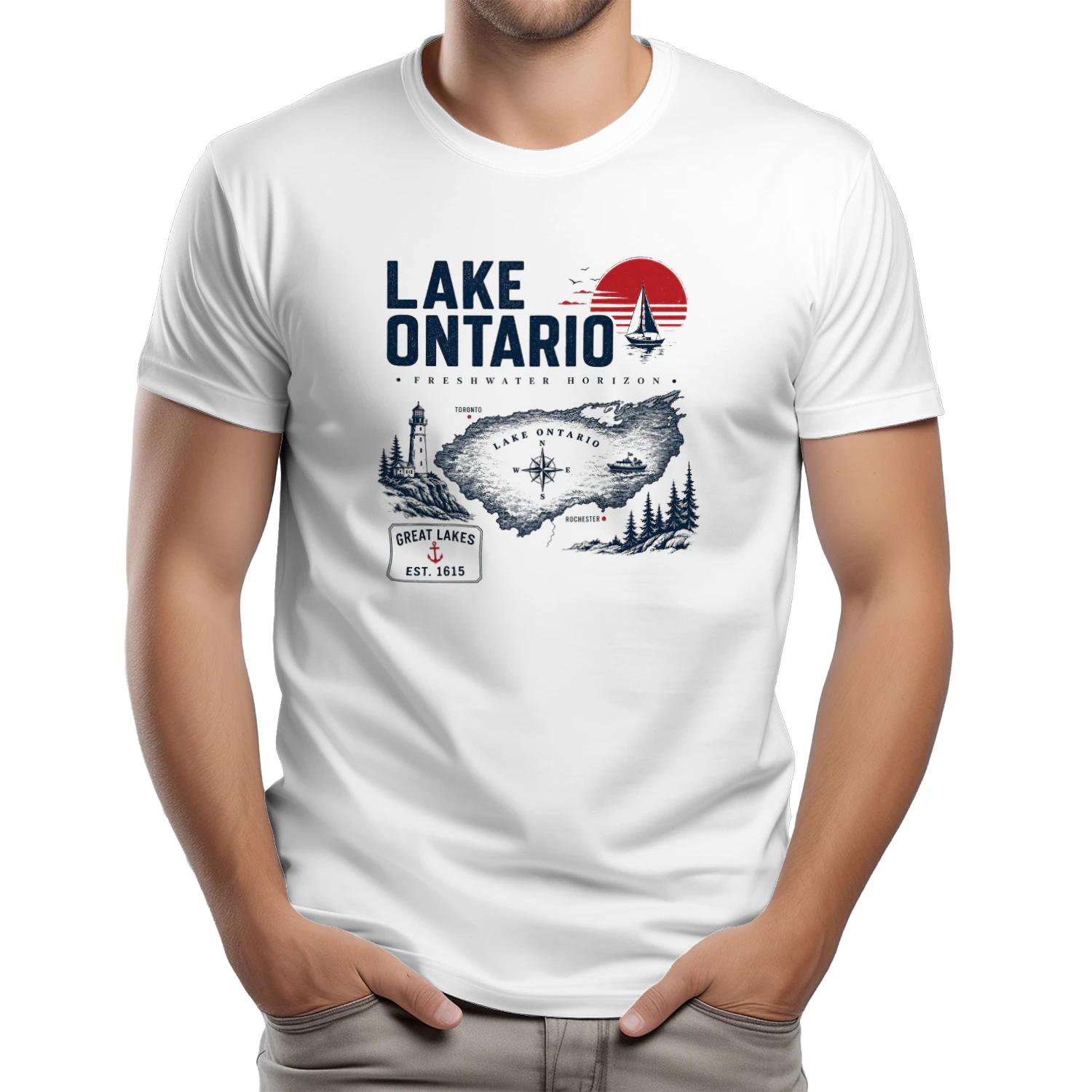 Lake Ontario Est 1615 Shirt