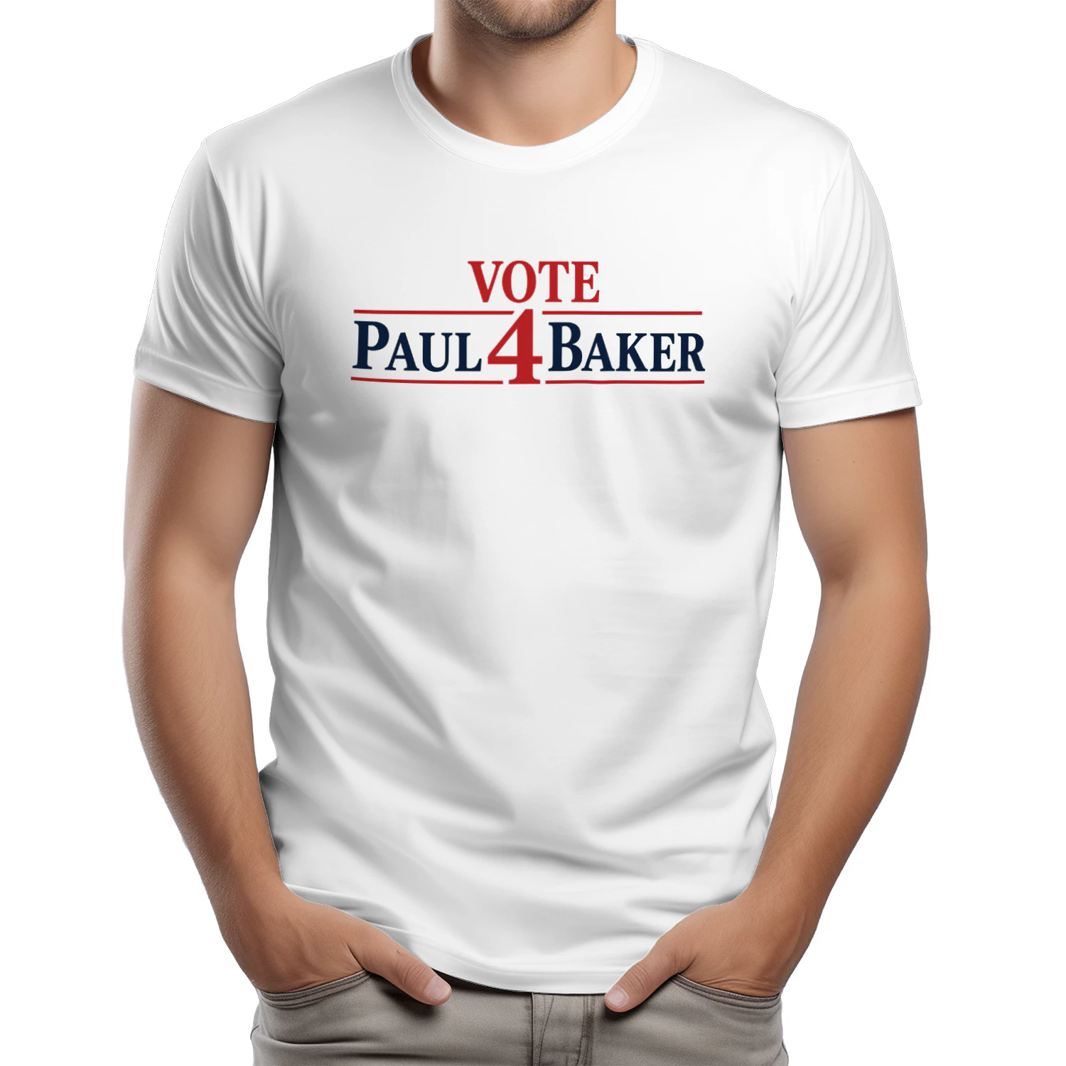 Vote Paul 4 Baker Shirt