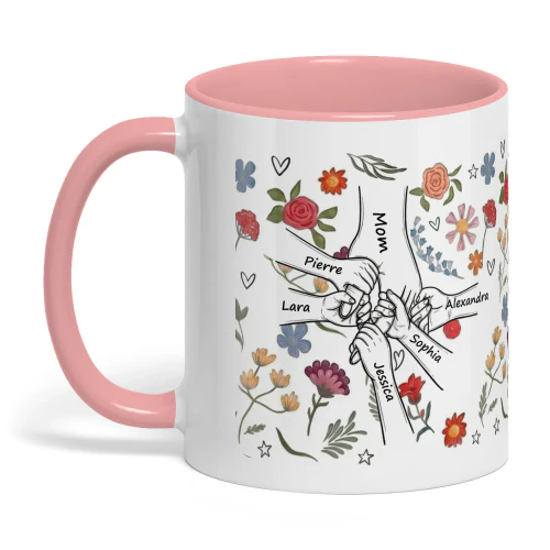 Forever Hands™ Mug (5 kids name)