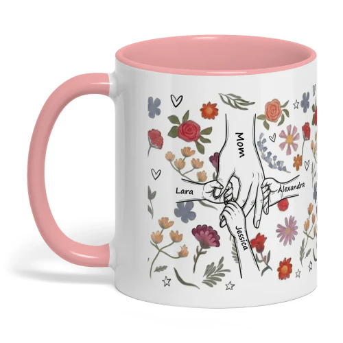 Forever Hands™ Mug (3 kids name)