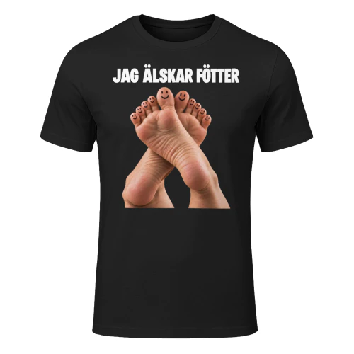 Jag Älskar Fötter T-shirt