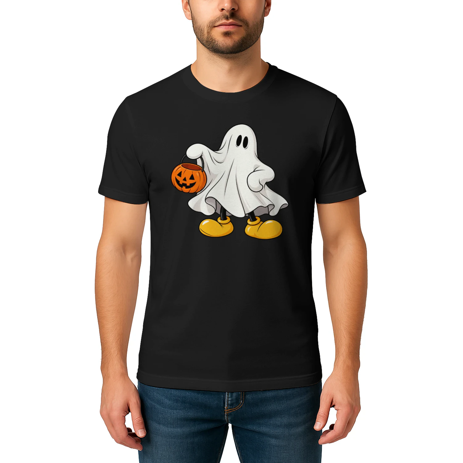 Halloween Mus Spökdräkt T-shirt