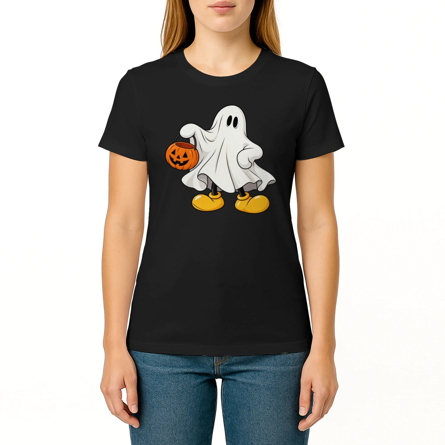 Halloween Mus Spökdräkt T-shirt