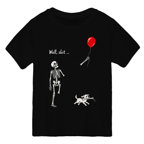 Skeleton Balloon Well Funny Halloween Skeleton