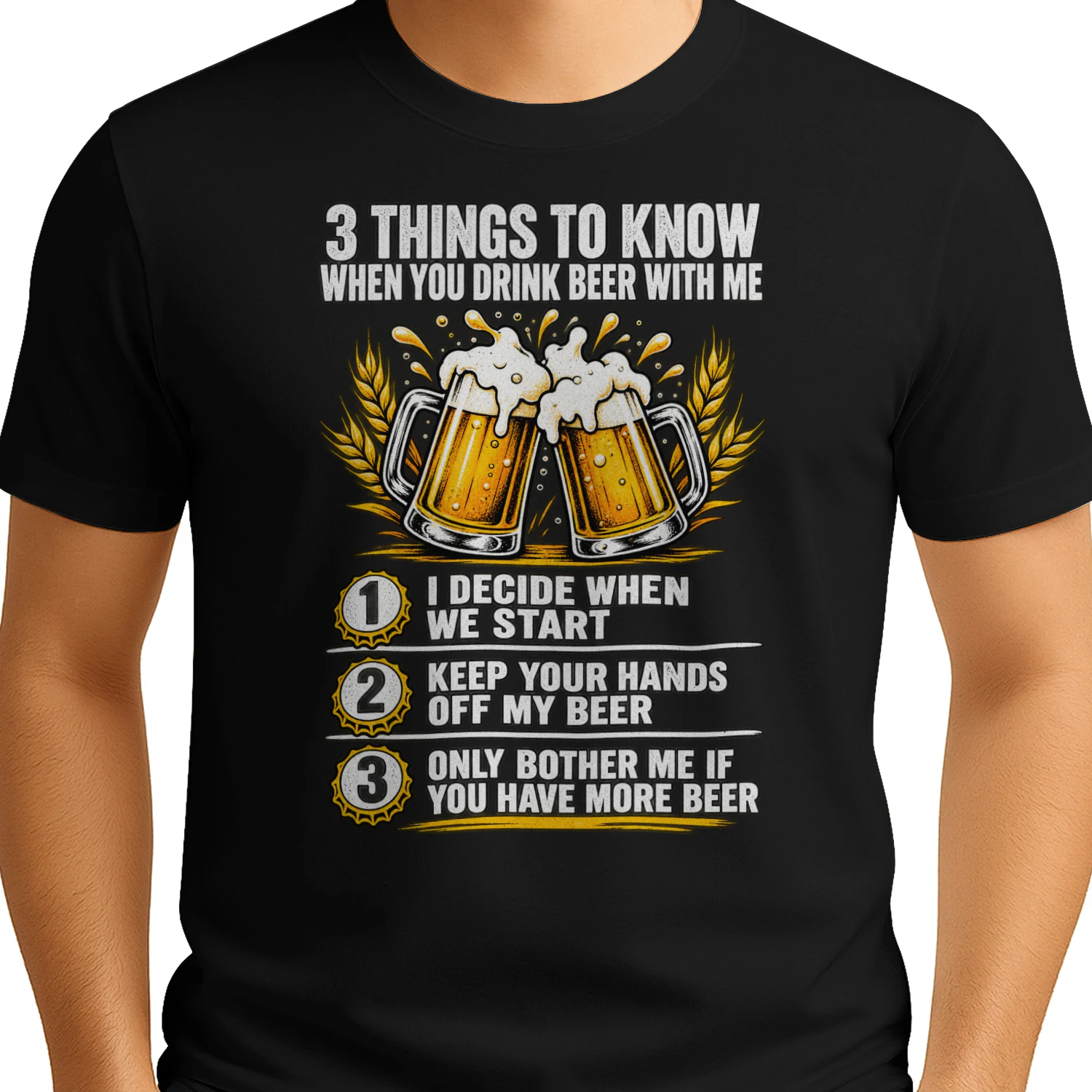 3 THINGS TO KNOW WHEN YOU DRINK BEER WITH ME