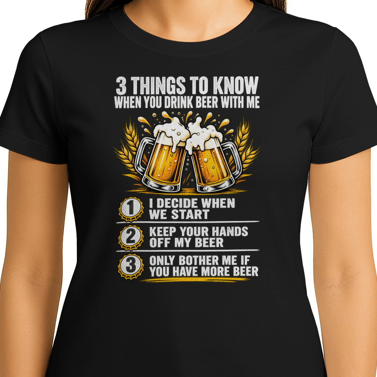 3 THINGS TO KNOW WHEN YOU DRINK BEER WITH ME