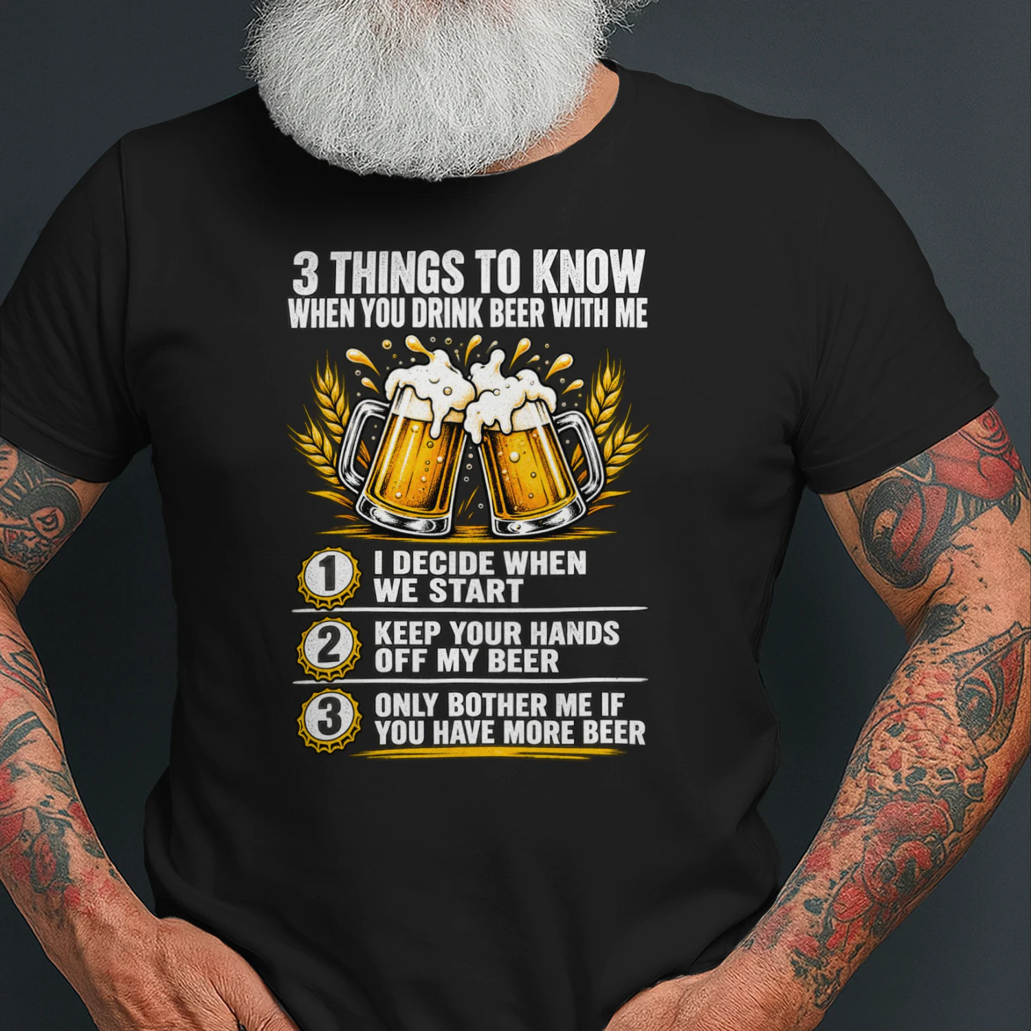 3 THINGS TO KNOW WHEN YOU DRINK BEER WITH ME
