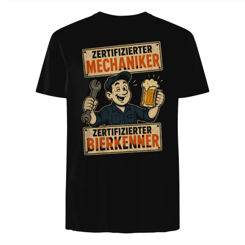ZERTIFIZIERTER MECHANIKER  ZERTIFIZIERTER BIERKENNER
