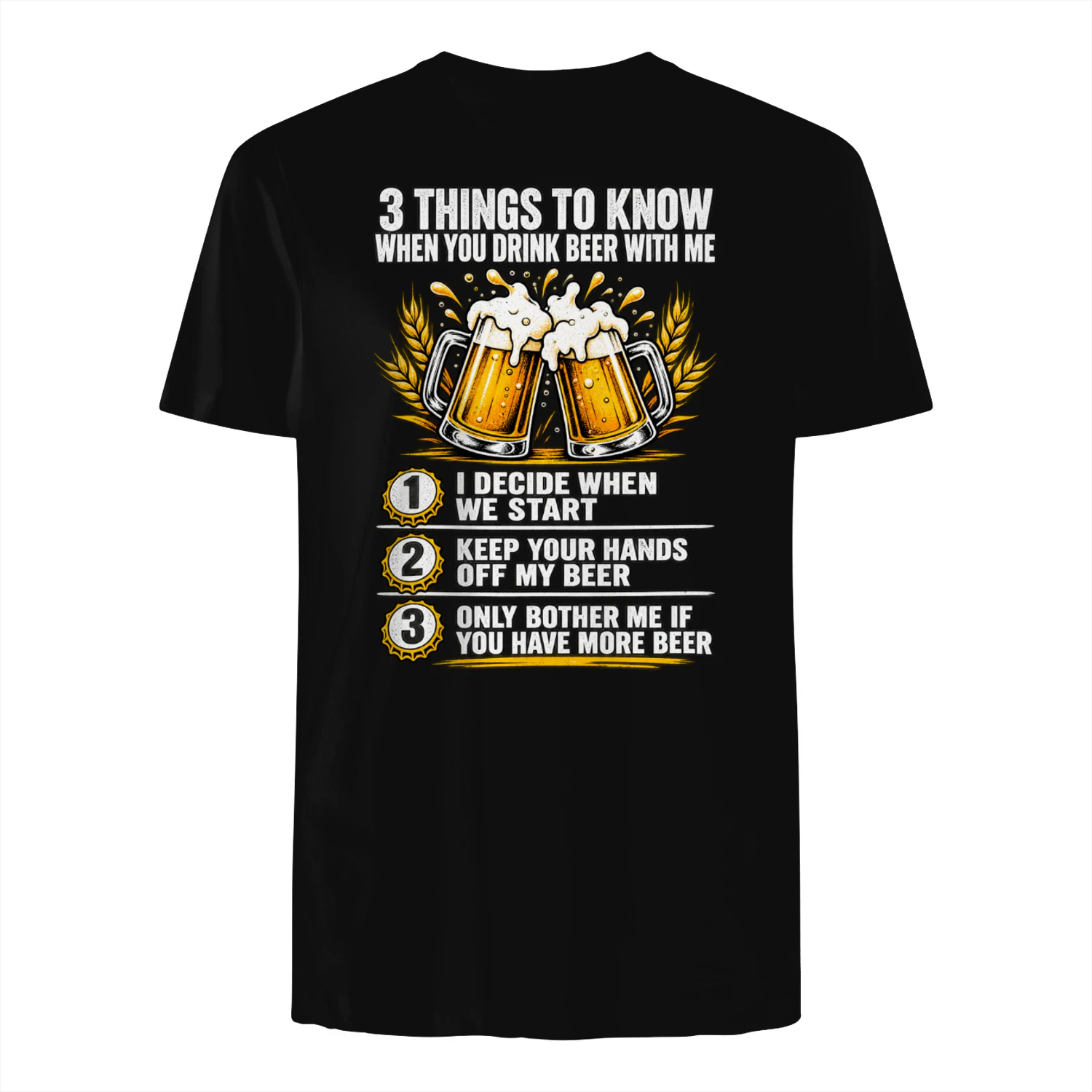 3 THINGS TO KNOW WHEN YOU DRINK BEER WITH ME
