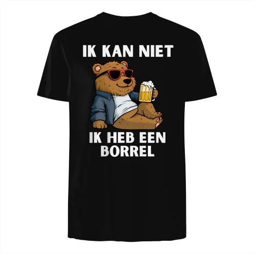 NL- Ik kan niet, ik heb een borrel