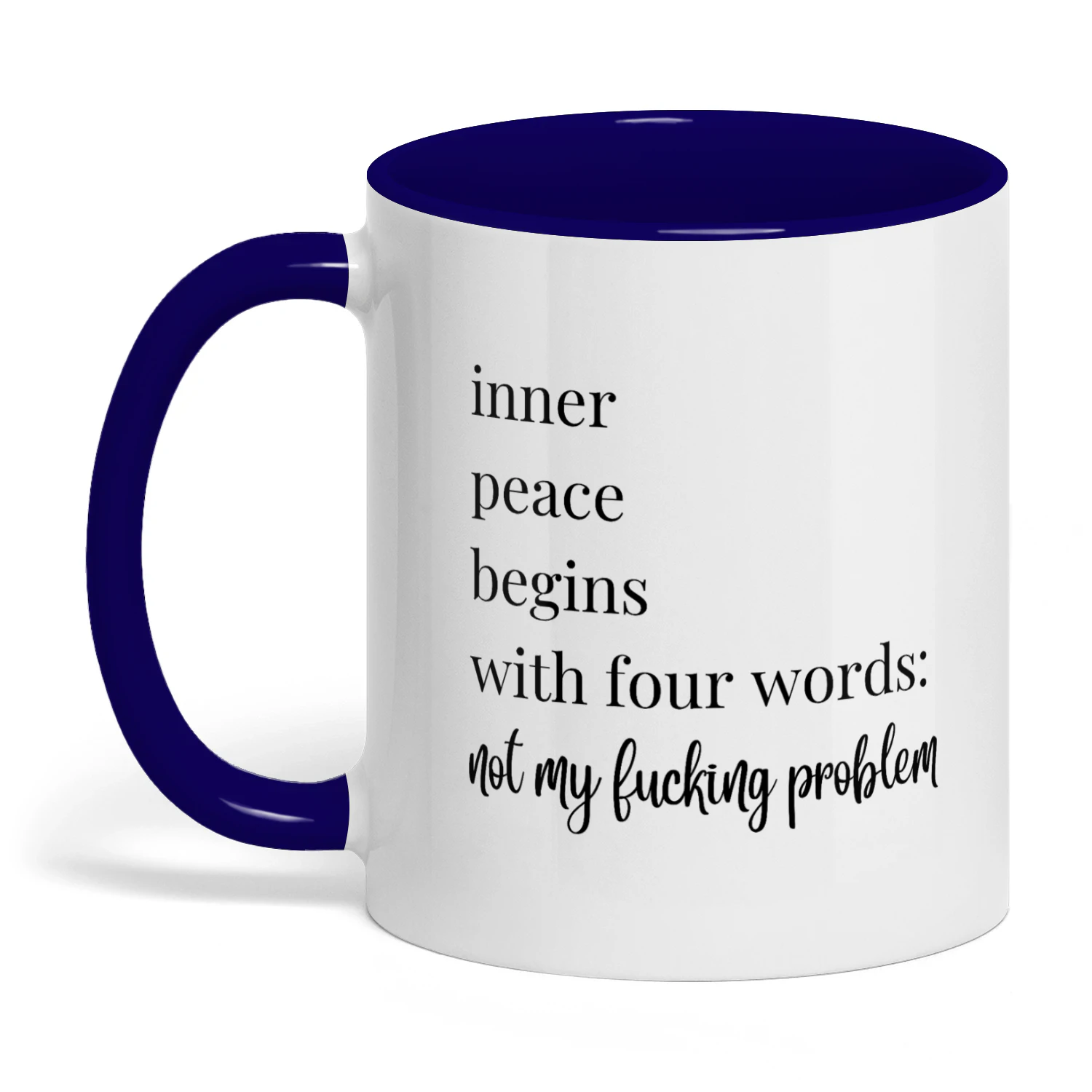 Inner peace begins with four words