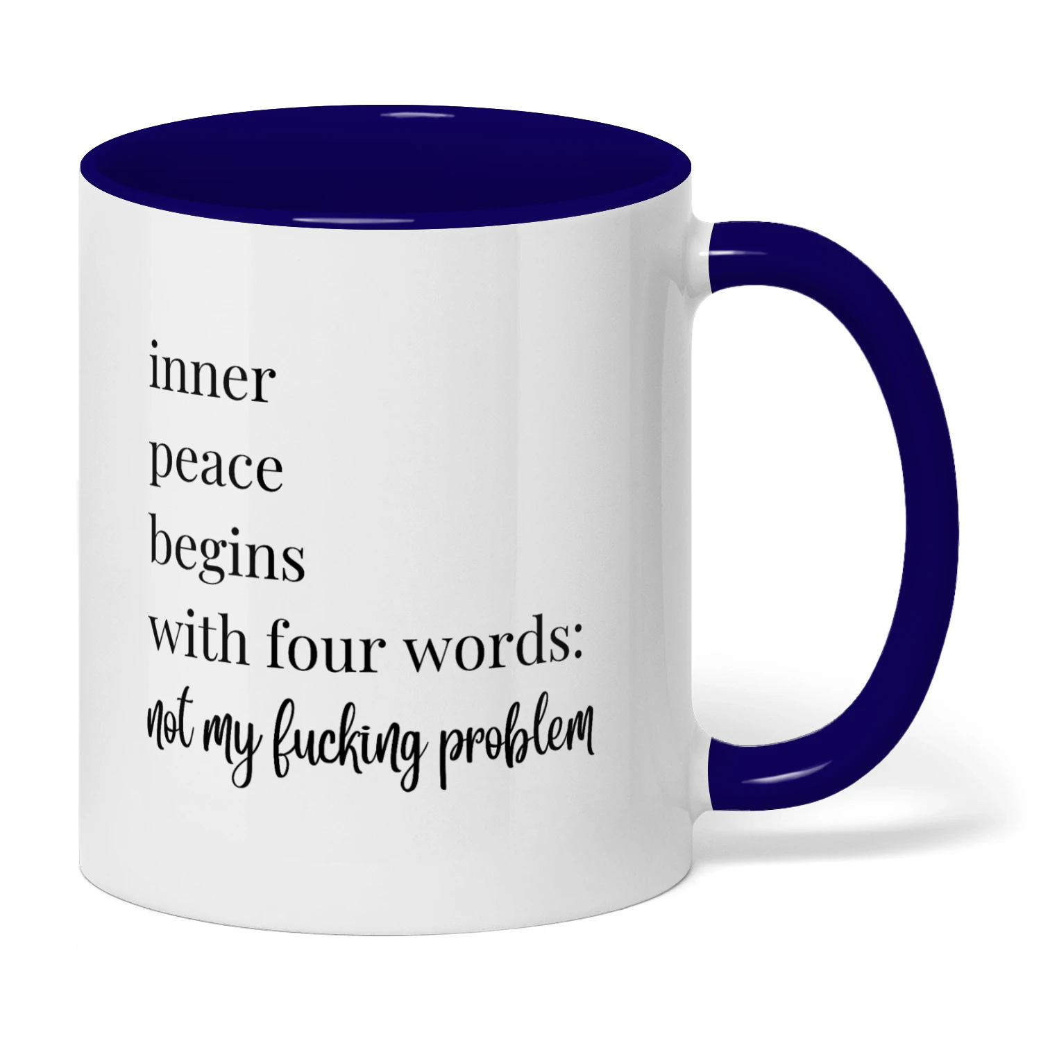 Inner peace begins with four words