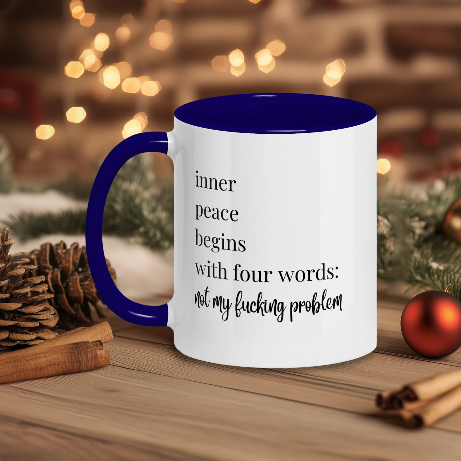 Inner peace begins with four words