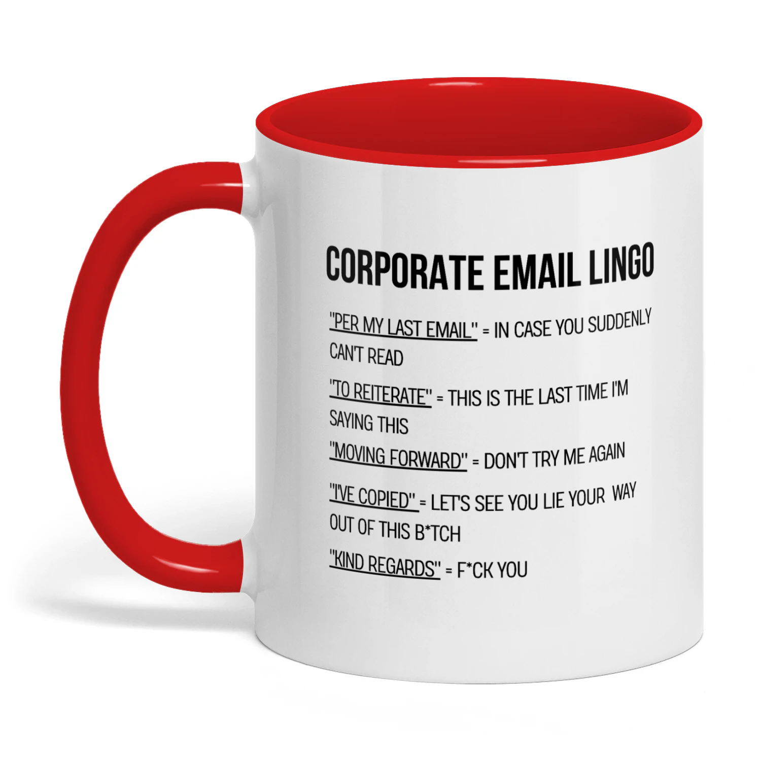 CORPORATE EMAIL LINGO