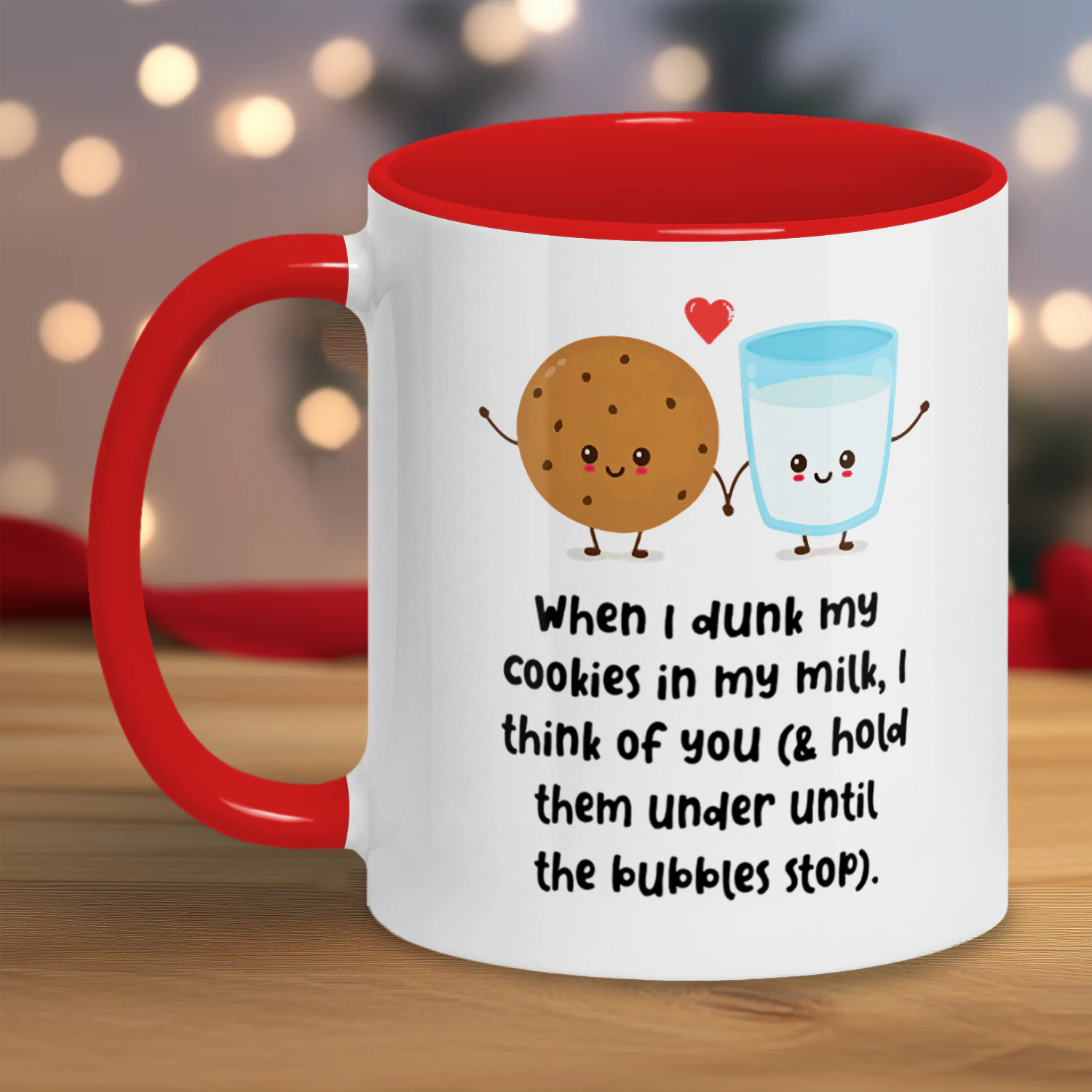 When I dunk my cookies