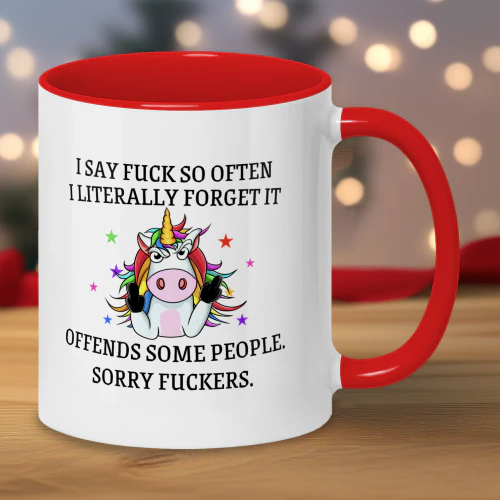 I say fuck so often
