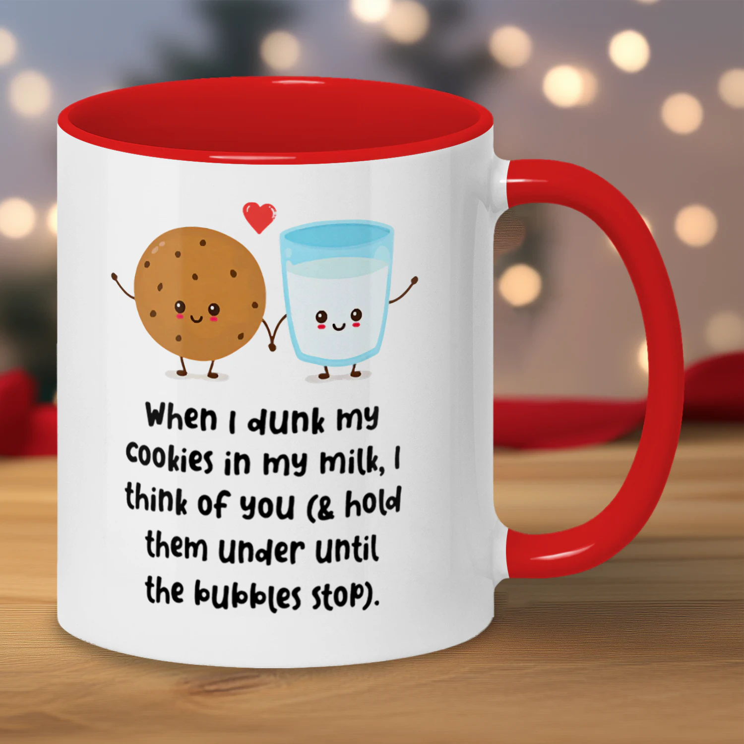 When I dunk my cookies