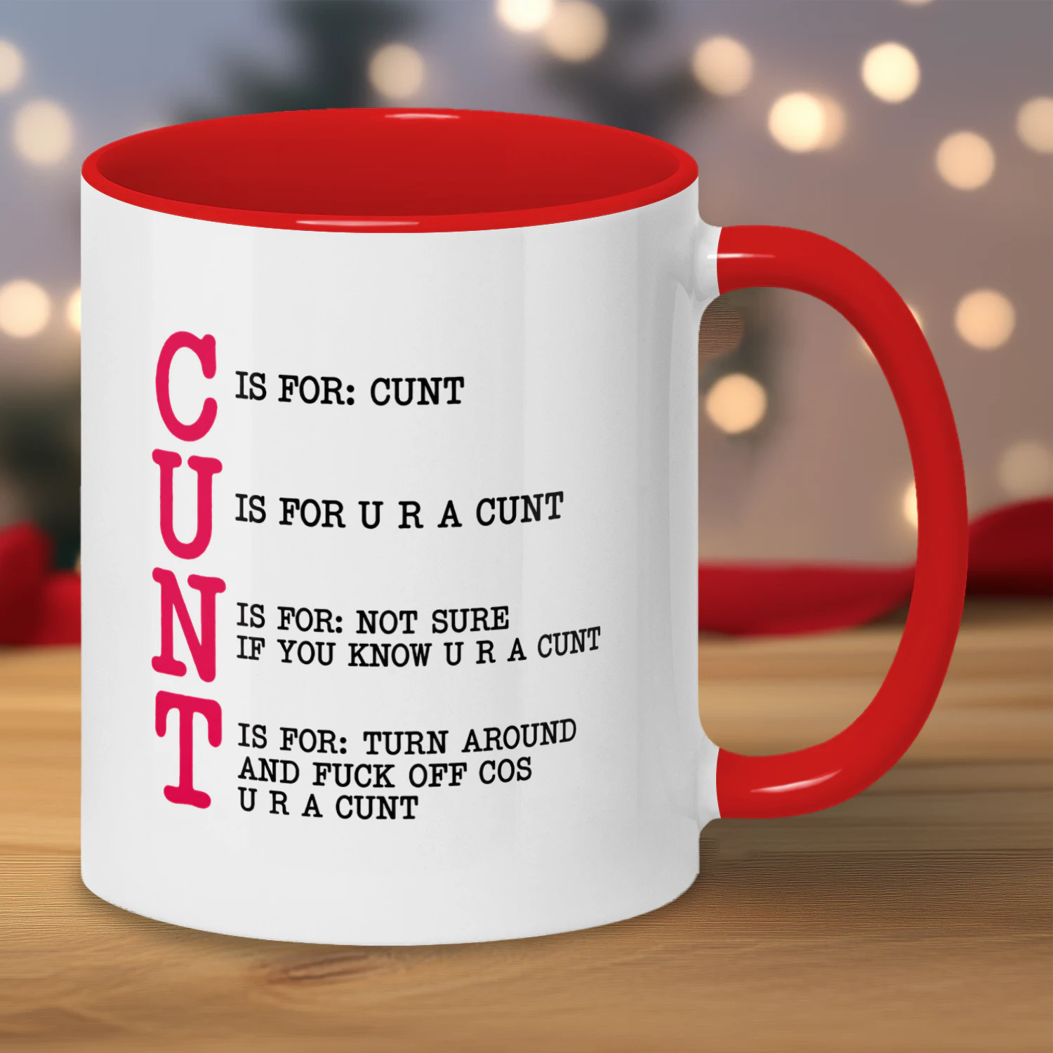 Cunt is for