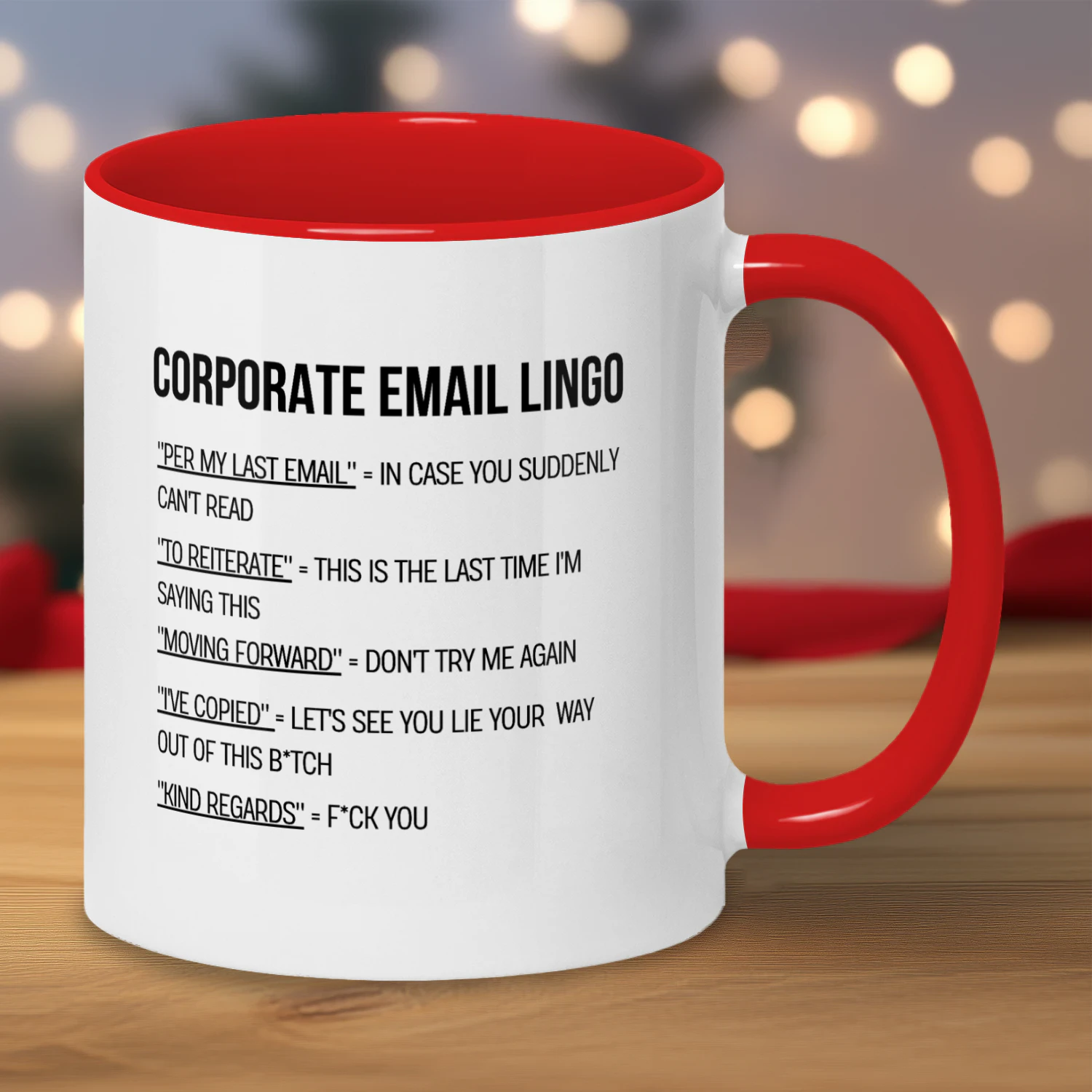 CORPORATE EMAIL LINGO