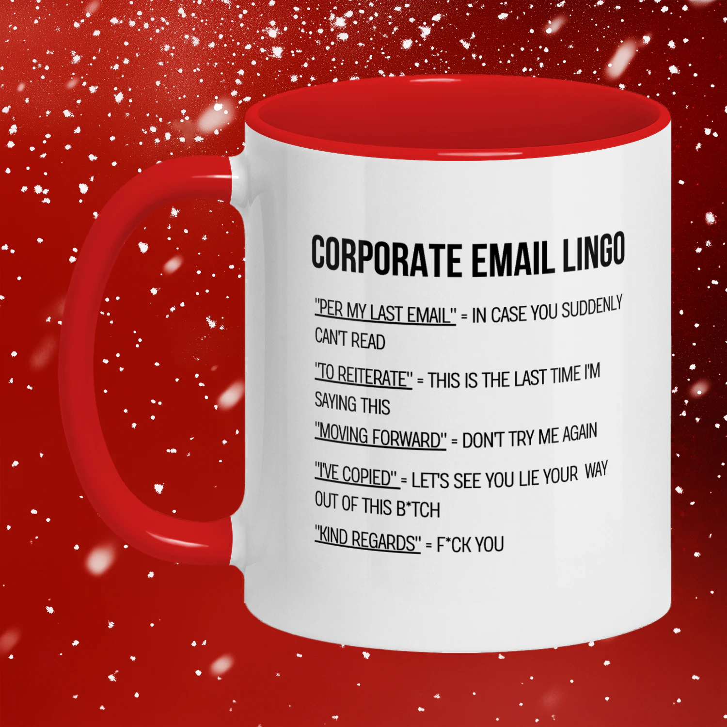 CORPORATE EMAIL LINGO