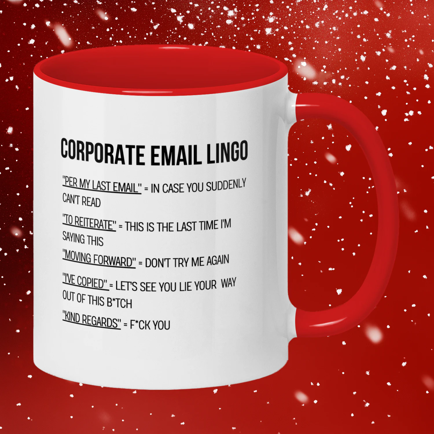 CORPORATE EMAIL LINGO