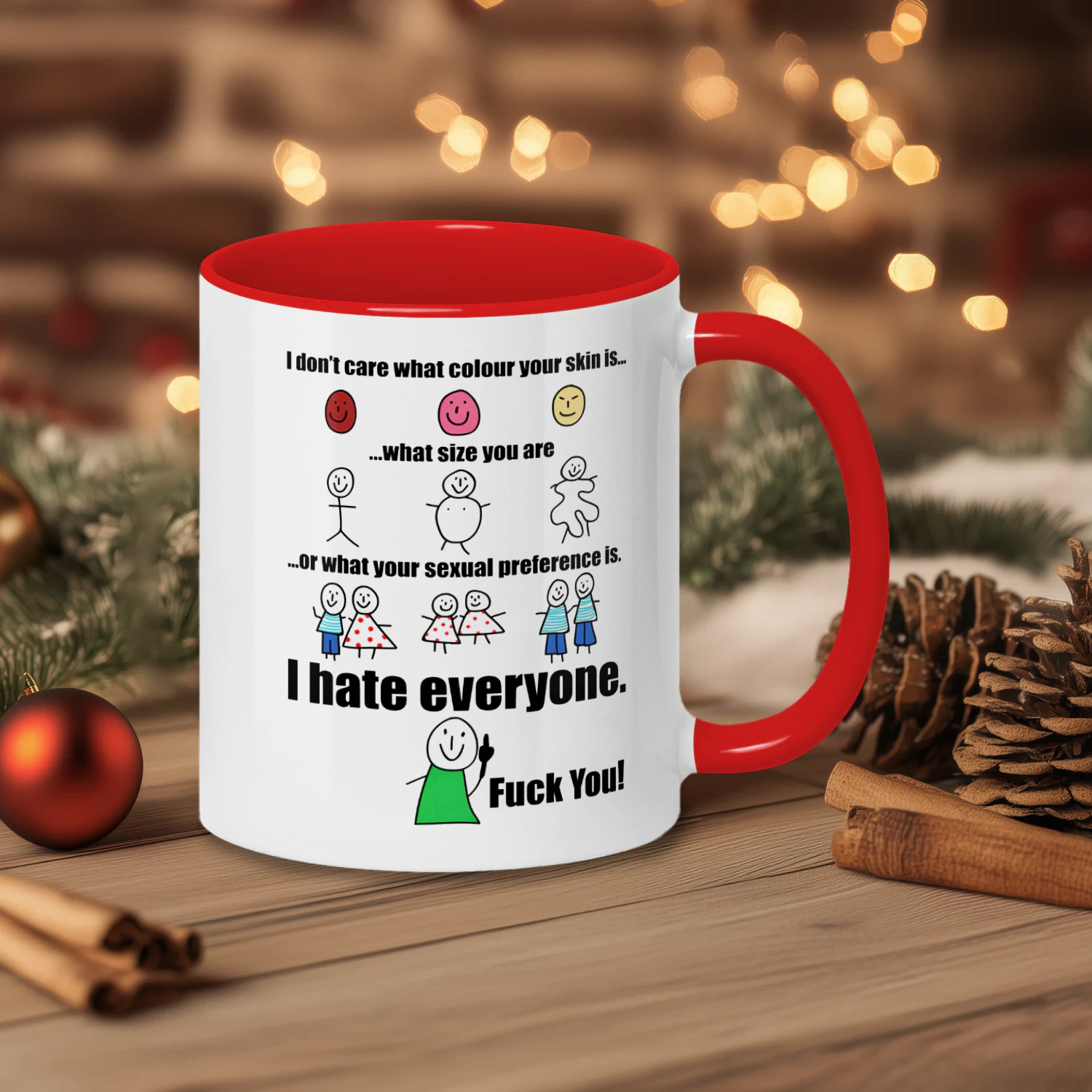 I don't care what colour