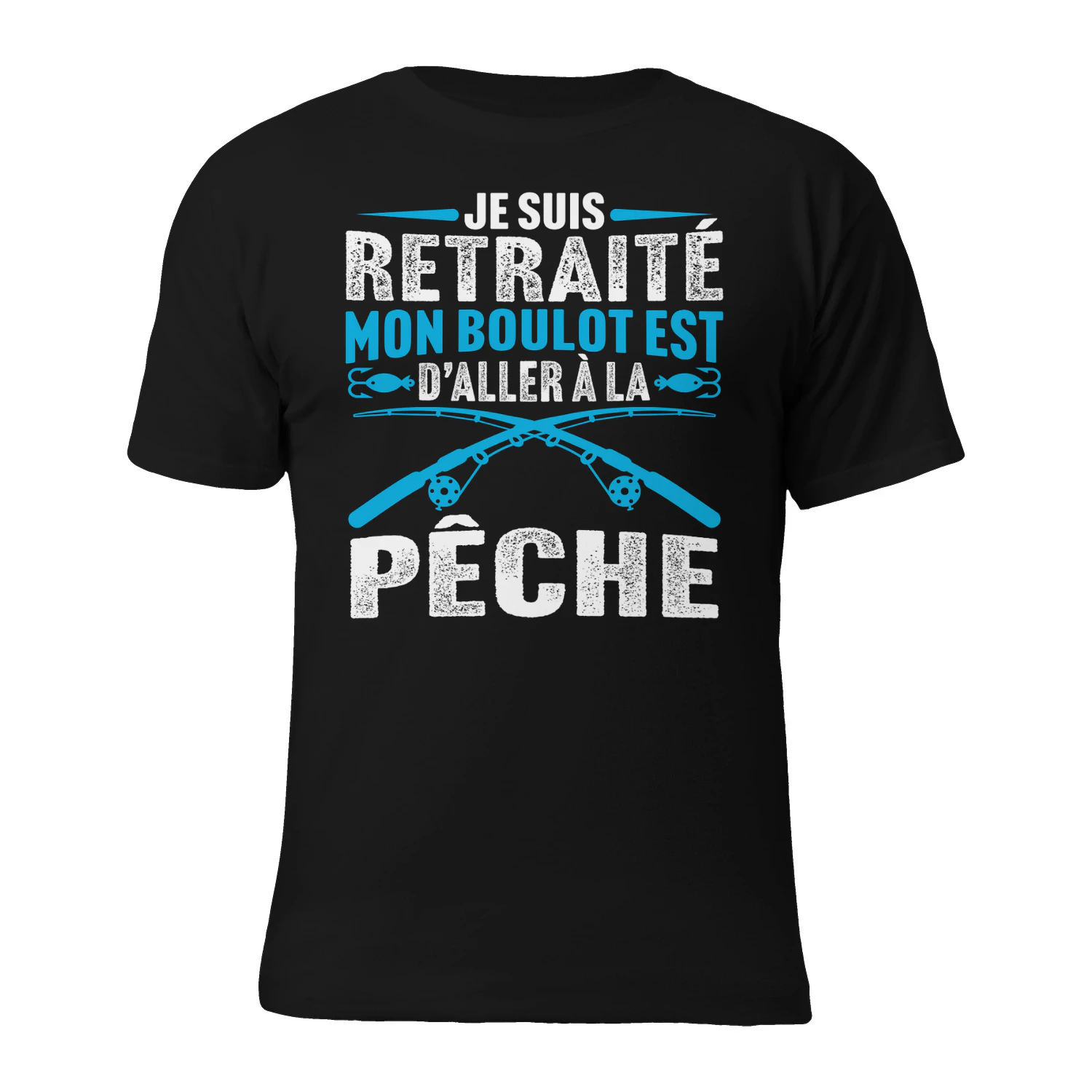 Je suis retraité mon boulot est d'aller à la pêche 