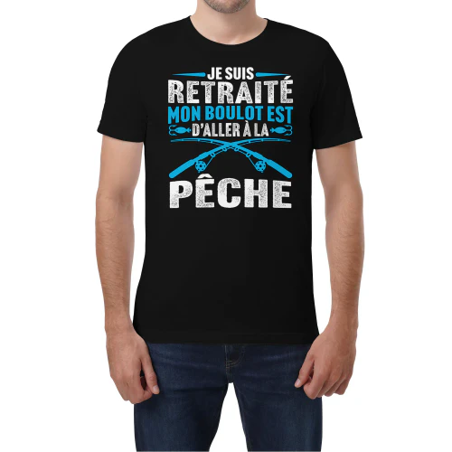 Je suis retraité mon boulot est d'aller à la pêche 