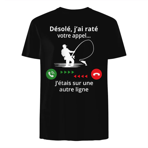 Désolé, j'ai raté votre appel... J'étais sur une autre ligne 