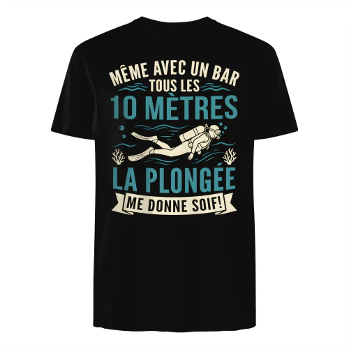 même avec un bar tous les 10 mètres la plongée me donne soif