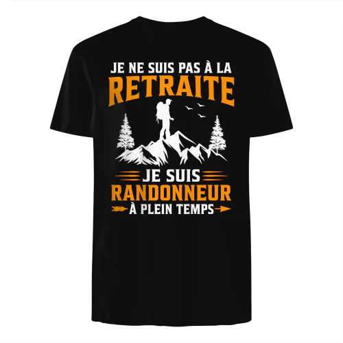Je ne suis pas à la retraite, je suis randonneur à plein temps
