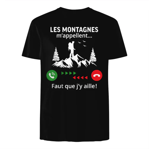 Les montagnes m’appellent il faut que j'y aille  