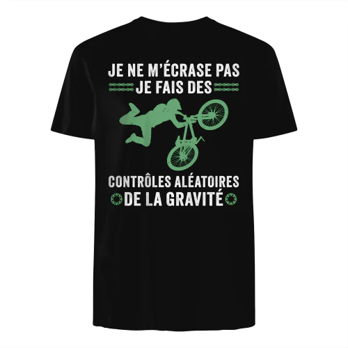 Je ne m'écrase pas, je fais des contrôles aléatoires de la gravité 