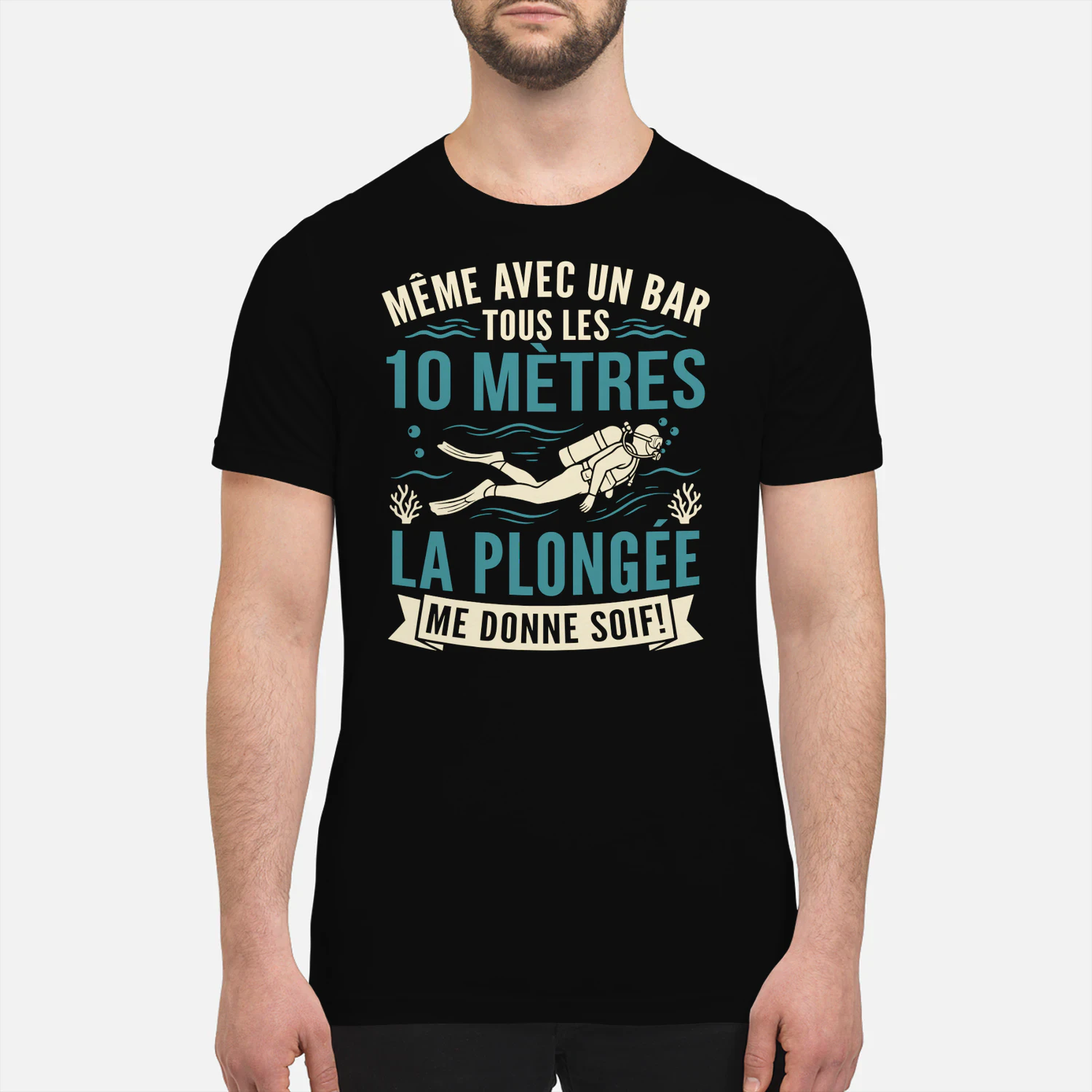 même avec un bar tous les 10 mètres la plongée me donne soif 