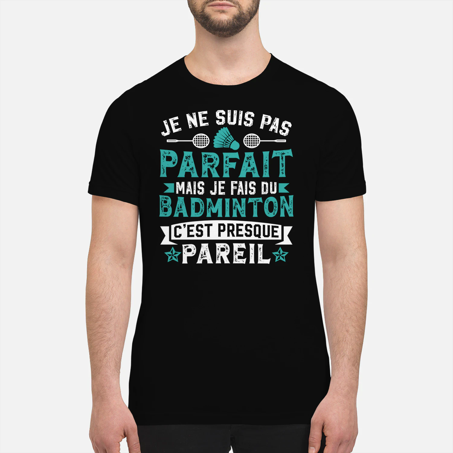Je ne suis pas parfait, mais je fais du badminton, et c’est presque pareil