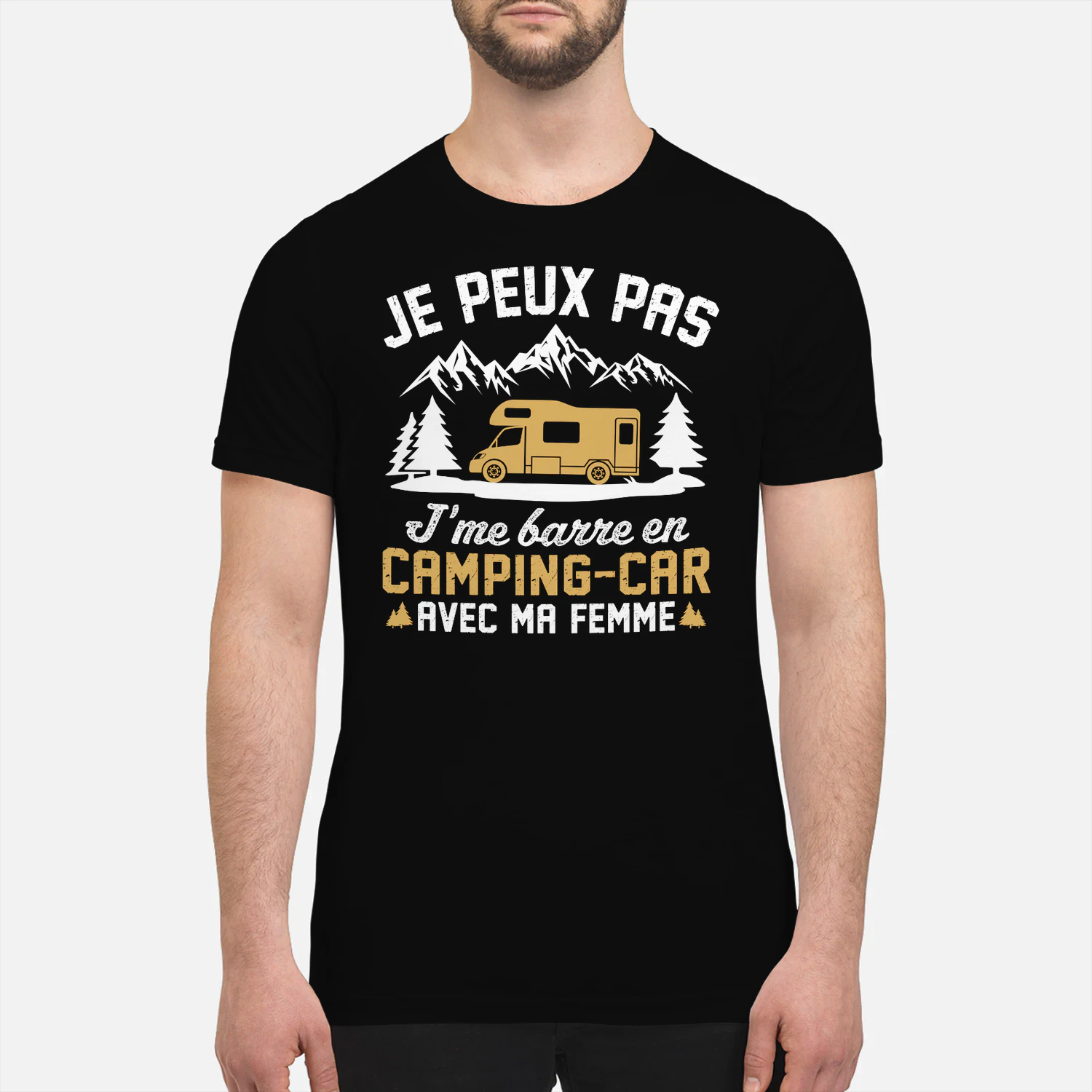 je peux pas je me barre en camping-car avec ma femme