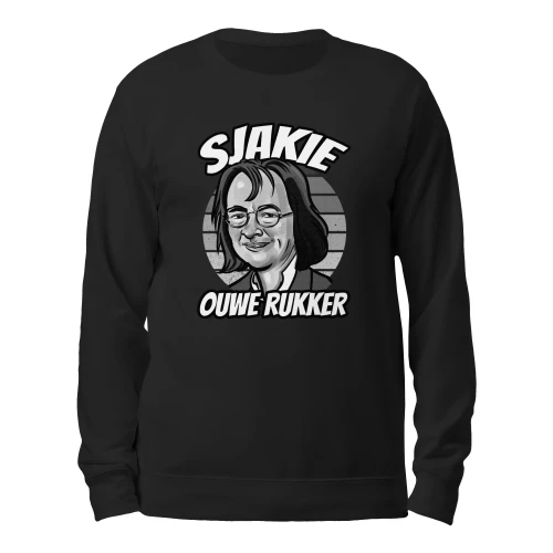 Sjakie Zwart/Wit Ouwe Rukker