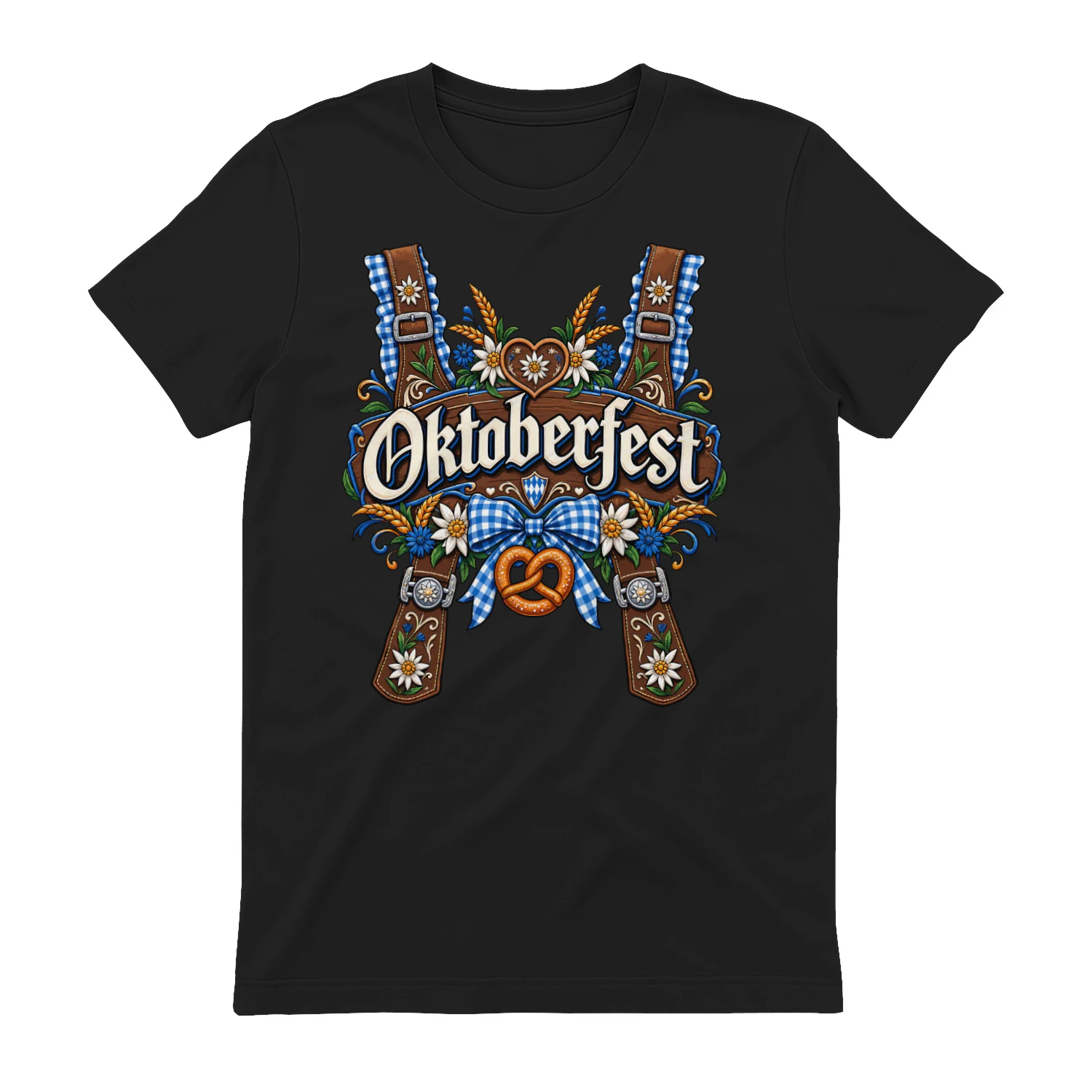 traditional lederhose Lederhosen Bavarian Costume Oktoberfest Classic Unisex T-Shirt