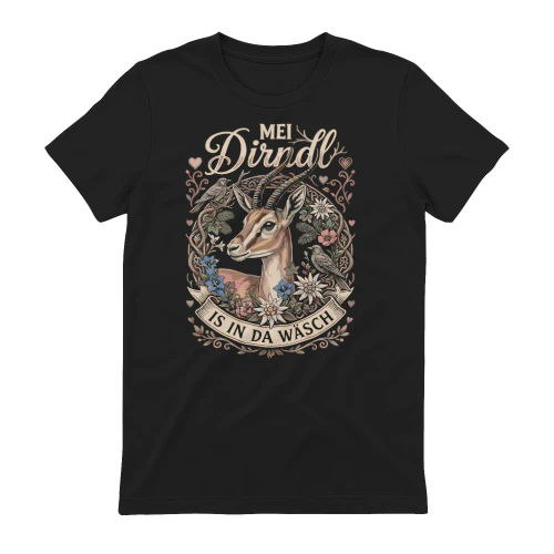 Women's Traditional Costume T-Shirt, Costume Replacement Dirndl T-Shirt