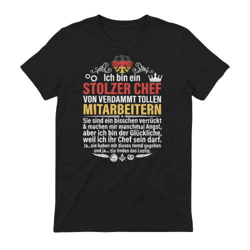 Ich Bin EIN Stolzer Chef Tolle Mitarbeiter Lustig Buro Humor