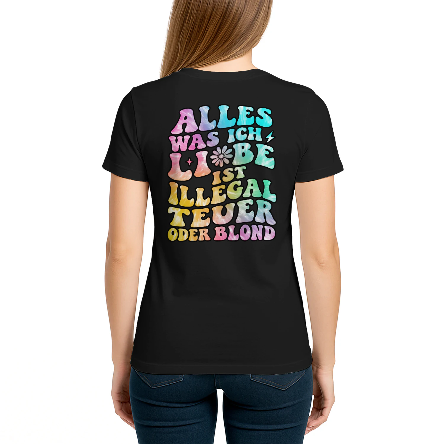 Alles, was ich Liebe, ist illegal, teuer oder blond, lustig, fetzig Classic Unisex T-shirt
