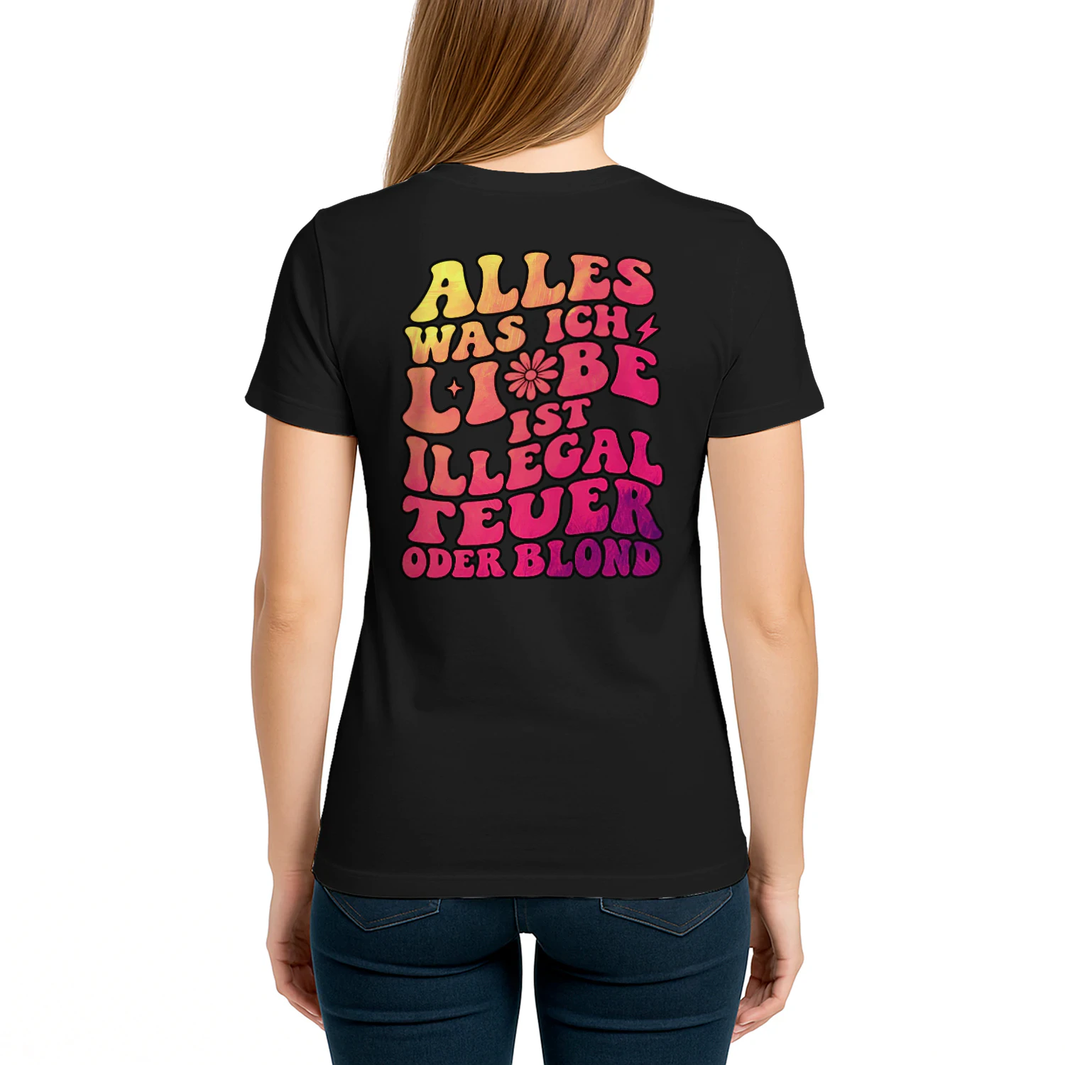 Alles, was ich Liebe, ist illegal, teuer oder blond, lustig, fetzig Classic Unisex T-shirt