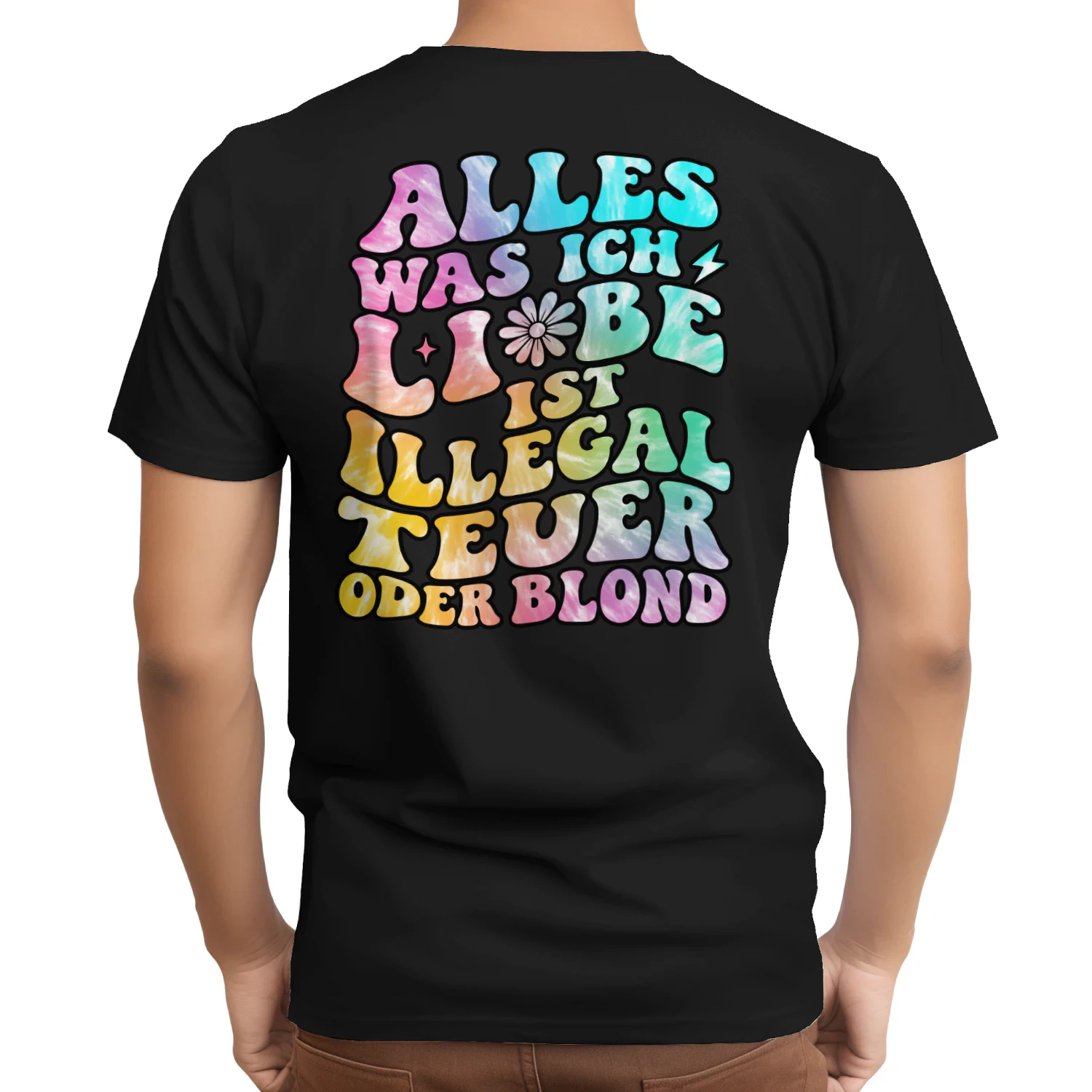 Alles, was ich Liebe, ist illegal, teuer oder blond, lustig, fetzig Classic Unisex T-shirt