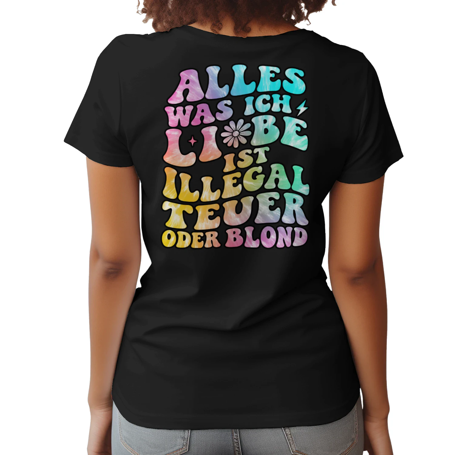 Alles, was ich Liebe, ist illegal, teuer oder blond, lustig, fetzig Classic Unisex T-shirt